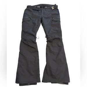 Burton Men’s Living Lining Insulated Snowboard Pants Size M Black
